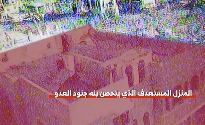 القسام تستهدف بطائرة انتحارية منزلا تحصن