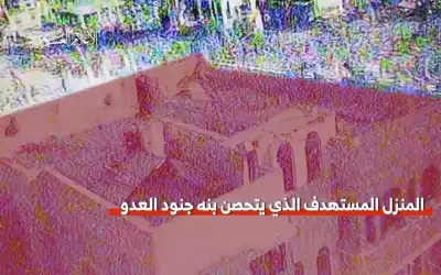 القسام تستهدف بطائرة انتحارية منزلا تحصن