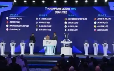 نتيجة قرعة دوري أبطال آسيا 2..