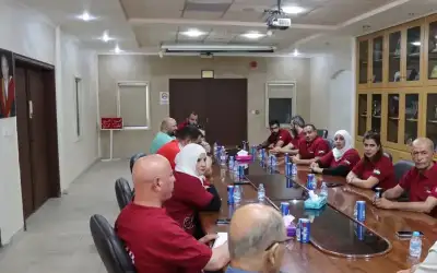 اللجنة البارالمبية الأردنية تجتمع بالبعثة المشاركة