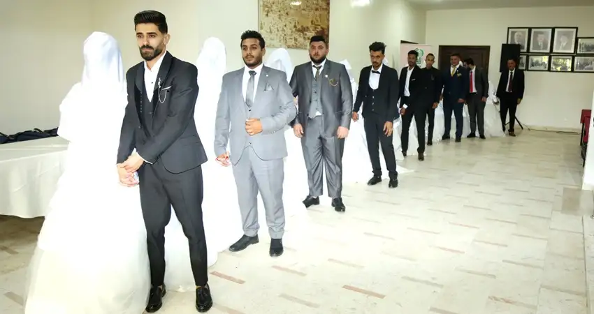 الطباع: العفاف الخيرية تنظم زفاف جماعي