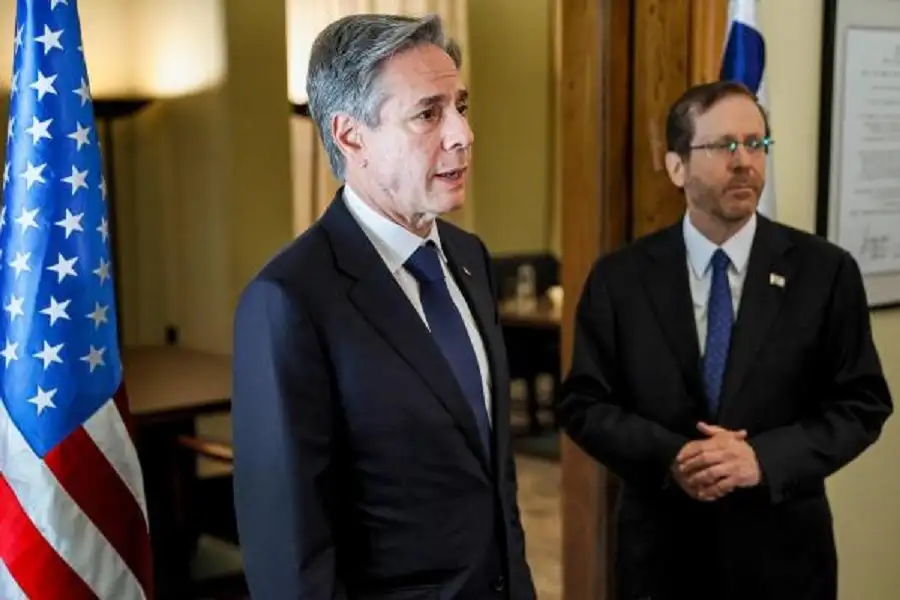 بلينكن لهرتسوغ: هذه الفرصة الأخيرة لإعادة