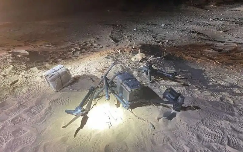 إحباط محاولة تهريب مواد مخدرة محملة