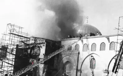 في الذكرى 55 لإحراق الأقصى ..