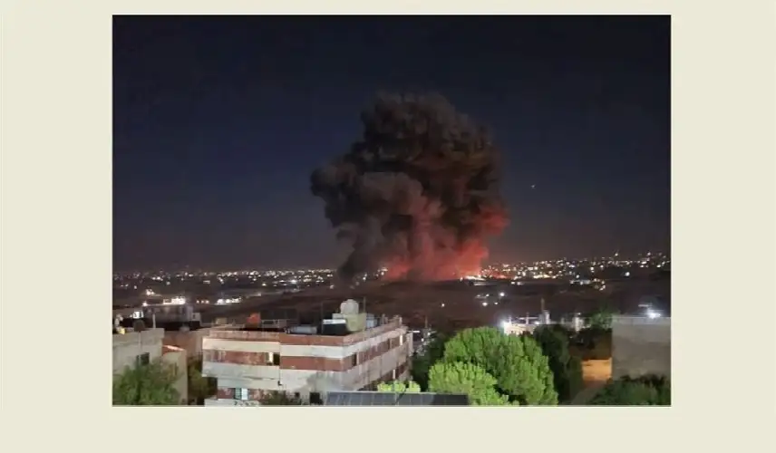 إسرائيل تقصف مخازن أسلحة حزب الله