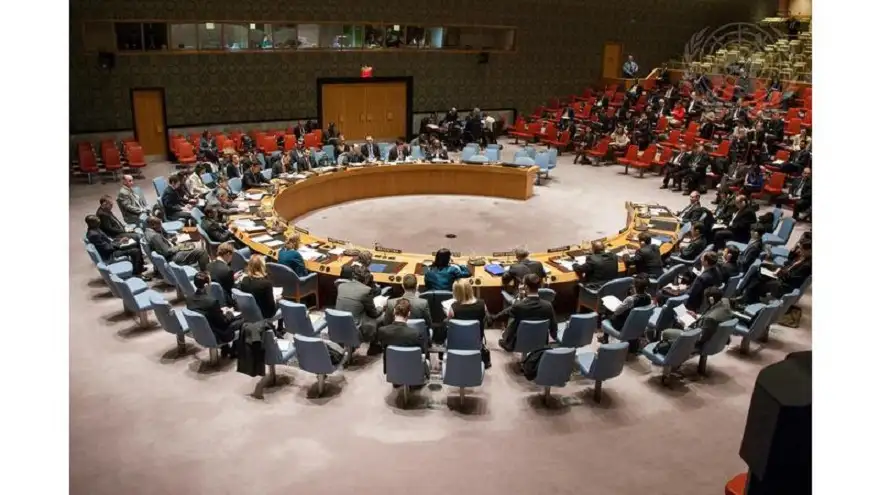 جلسة لمجلس الامن الدولي بشأن فلسطين