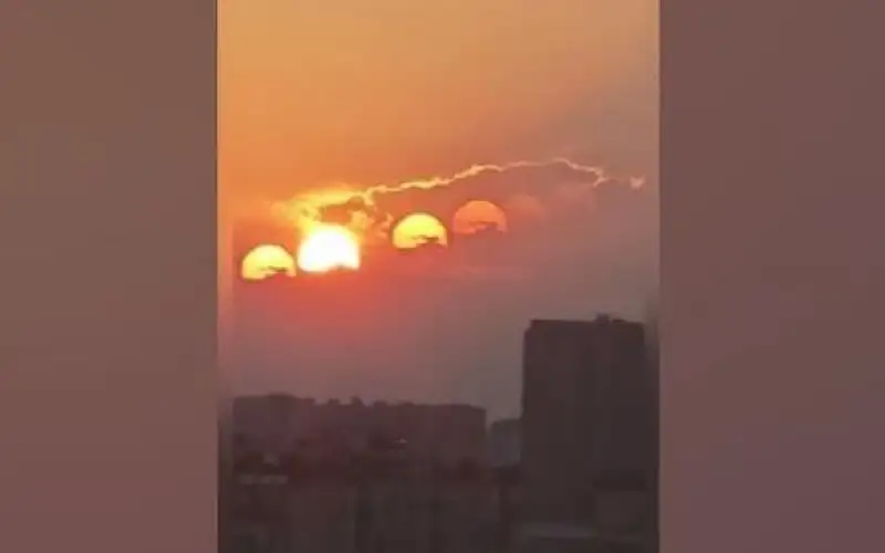 ظهور 7 شموس في سماء هذه