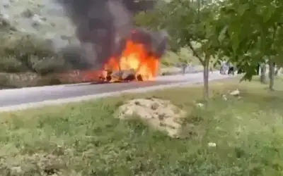 مسيرة إسرائيلية تستهدف سيارة جنوب لبنان