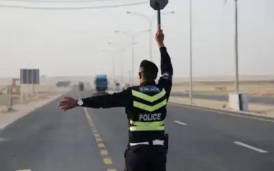 رصد ومخالفة مركبات شاركت في مواكب
