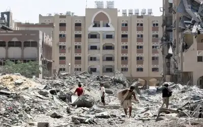 مصدران أمنيان مصريان: محادثات غزة في