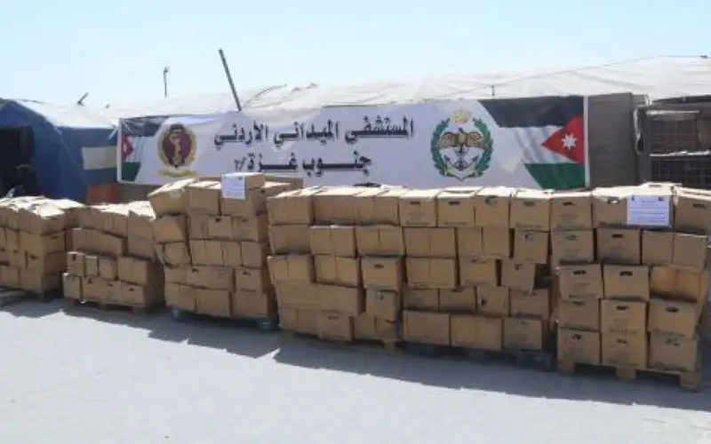 المستشفى الميداني الأردني جنوب غزة3 يقدم