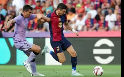 برشلونة ينشد الفوز الثالث اليوم في