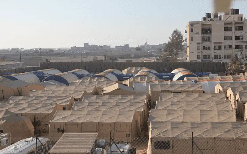 الاحتلال يقصف محيط المستشفى الاردني بغزة