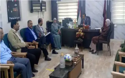 العبيدات يترأس اجتماع فريق تطوير مديرية