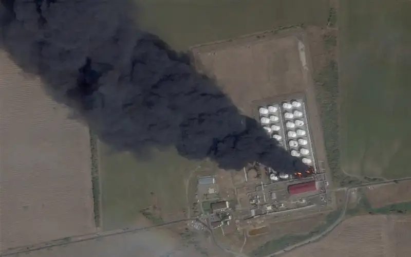 الجيش الأوكراني: هاجمنا منشأة لتخزين النفط