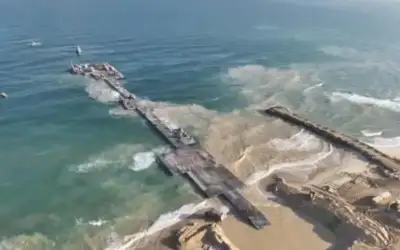 مجددا بايدن يوافق على إقامة رصيف