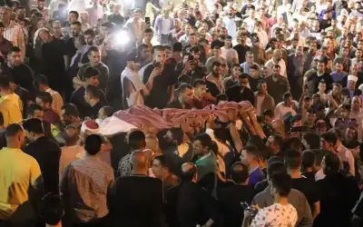 تشييع جثمان الوكيل أبو عسكر في