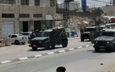 الاحتلال ينسحب من جبل ابو رمان