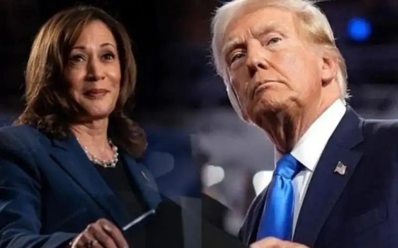 استطلاعات: هاريس تتفوق في ولايات حزام