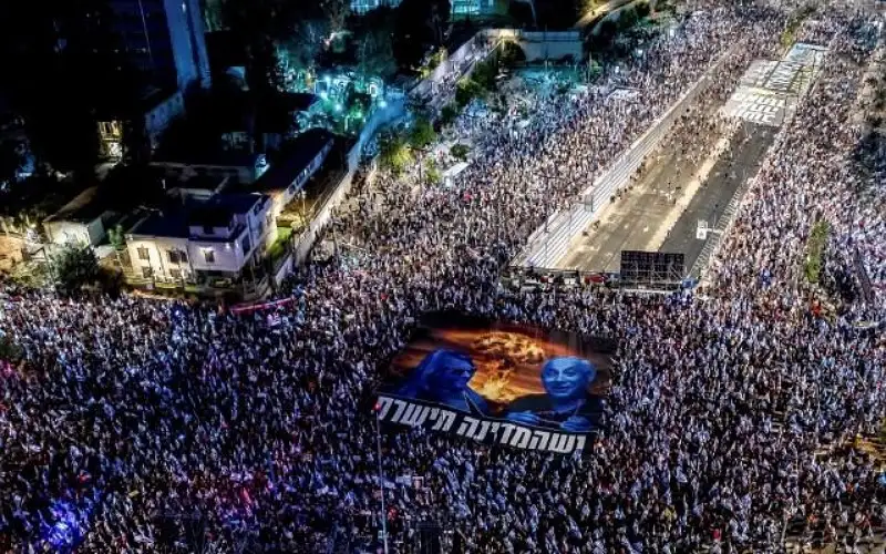 استمرار المظاهرات في تل أبيب لليوم