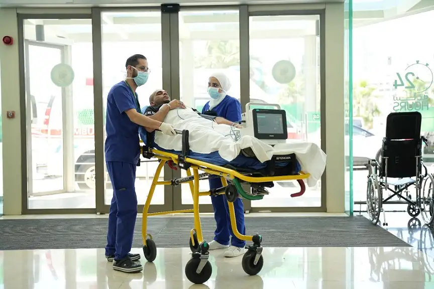 قسم الإسعاف الطوارئ في مستشفى الكندي