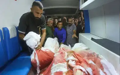 خمسة شهداء بينهم طفلة وجرحى في
