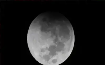 خسوف جزئي لـقمر الحصاد هذا الشهر..