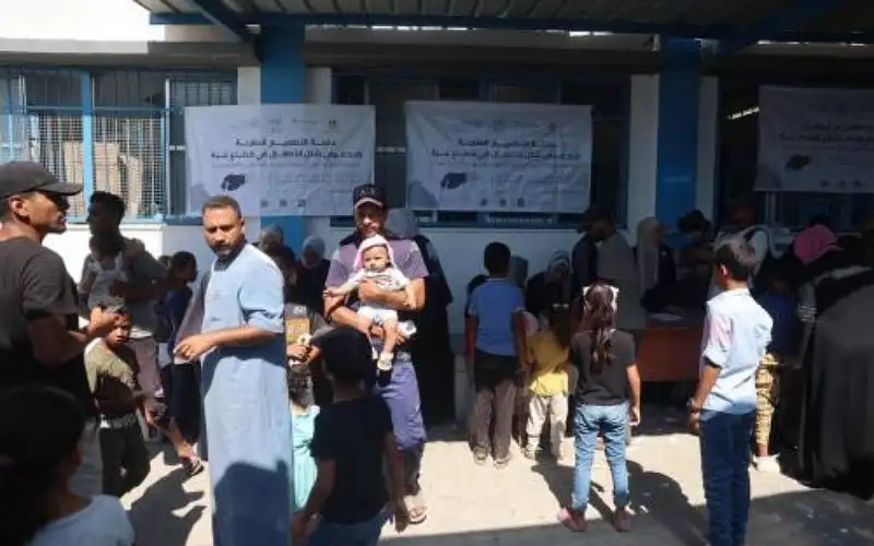 الصحة الفلسطينية: 69% من أطفال غزة