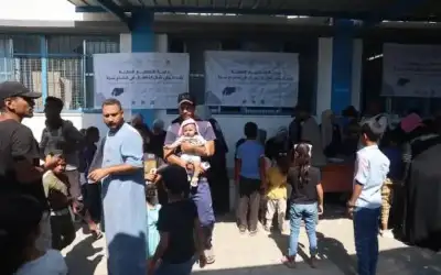 الصحة الفلسطينية: 69% من أطفال غزة