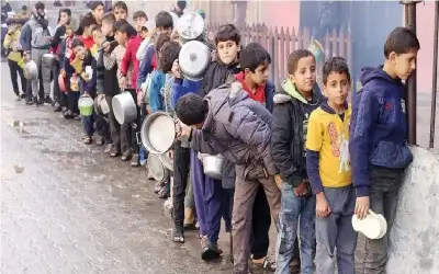 2.2 مليون شخص بغزة بحاجة ماسة