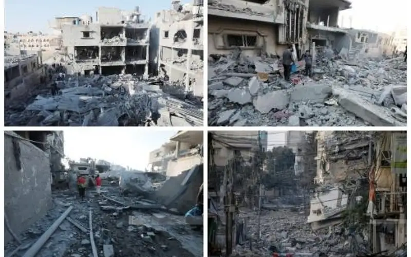 9 شهداء جراء قصف الاحتلال منزلين