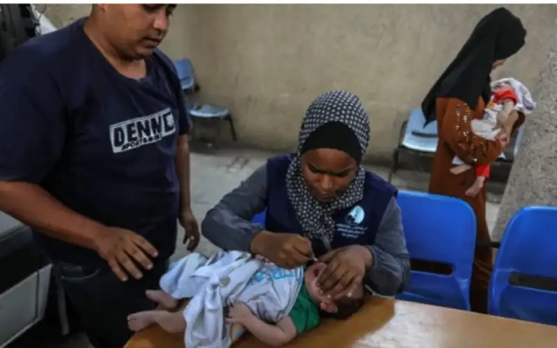 446 ألف طفل في غزة تلقوا