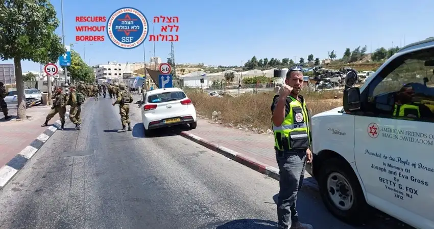 إصابة إسرائيلي بعملية دهس شمال رام