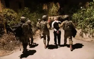 الاحتلال يعتقل 33 فلسطينيا بالضفة والقدس