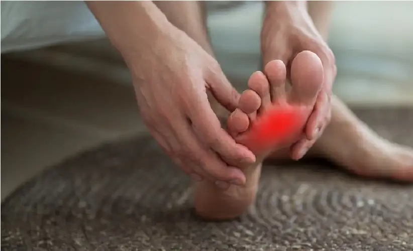 مشكلات شائعة تصيب القدم تشير إلى