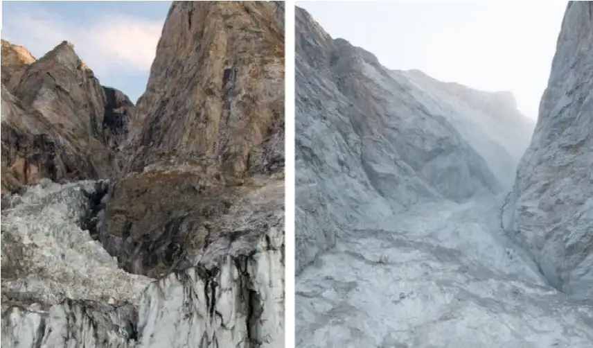 حدث هائل لم يره بشر.. جبل