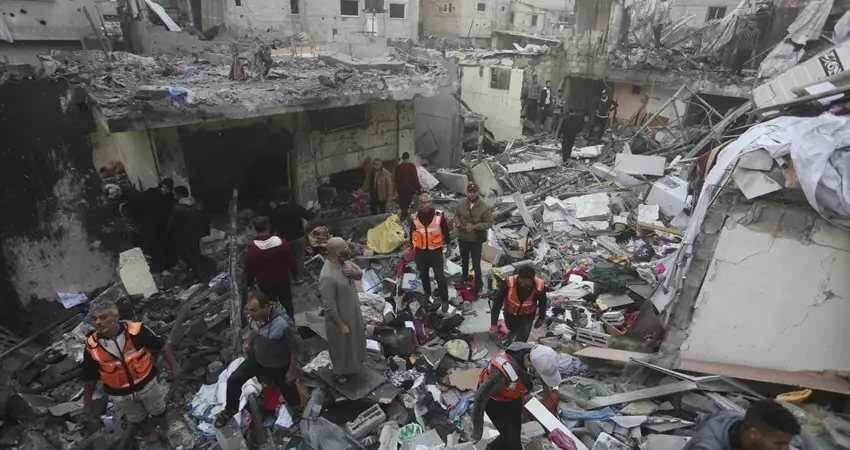 شهداء وجرحى جراء قصف الاحتلال مناطق