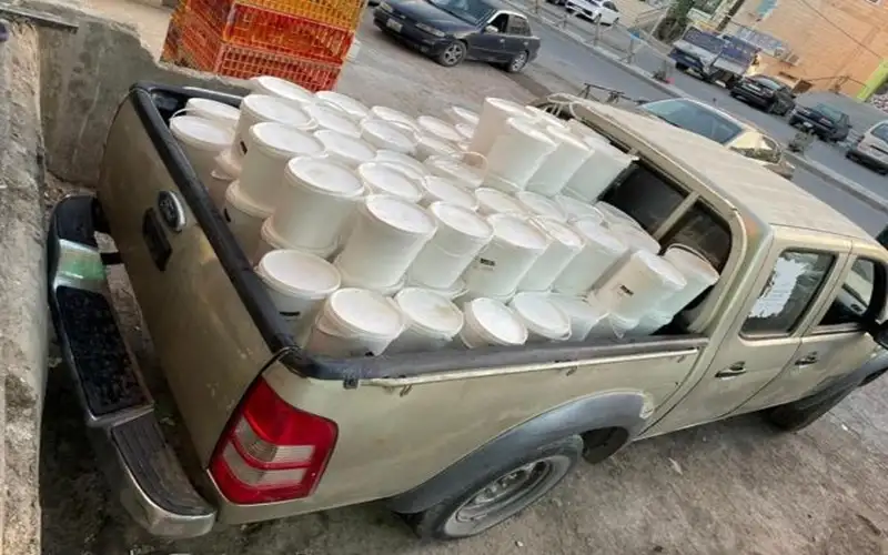 ضبط مواد غذائية غير صالحة للاستهلاك