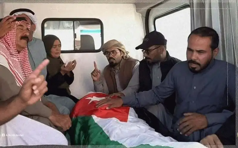 المشاهد الأولى لمراسم استلام جثمان الشهيد