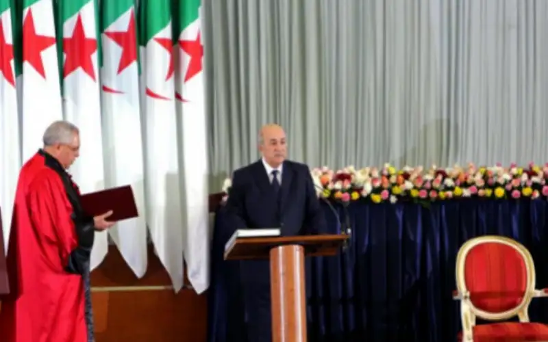 الجزائر .. تبون يؤدي اليمين ويؤجل