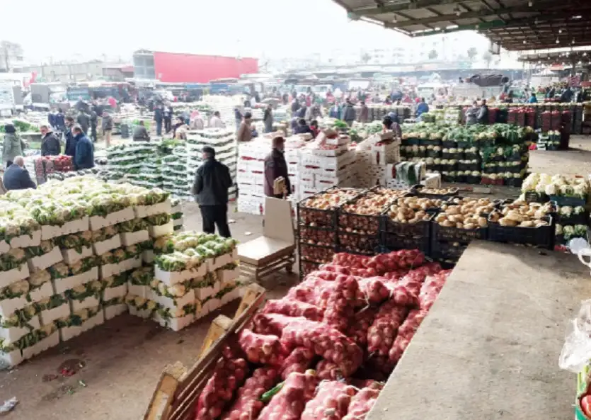 2922 طنا من الخضار وردت للسوق