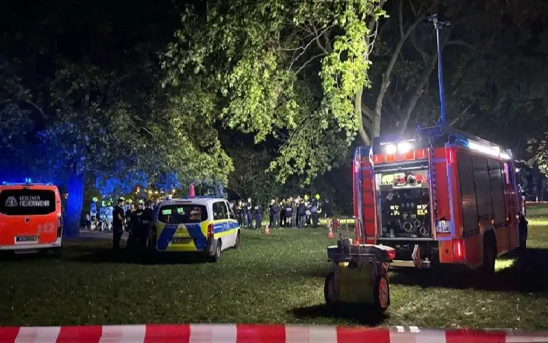 برلين.. إصابة 9 أشخاص في انهيار