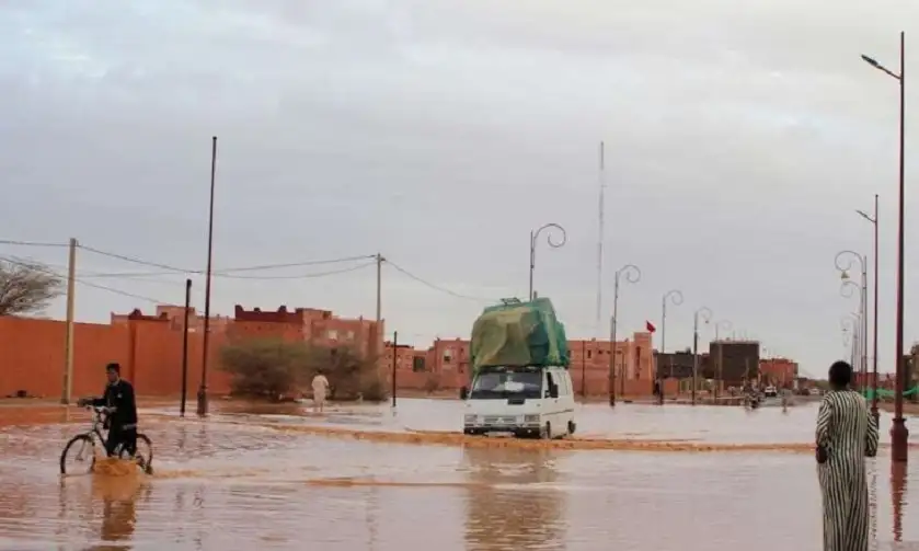 قتلى إثر فيضانات في المغرب والجزائر