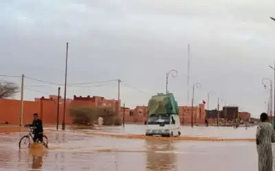 قتلى إثر فيضانات في المغرب والجزائر