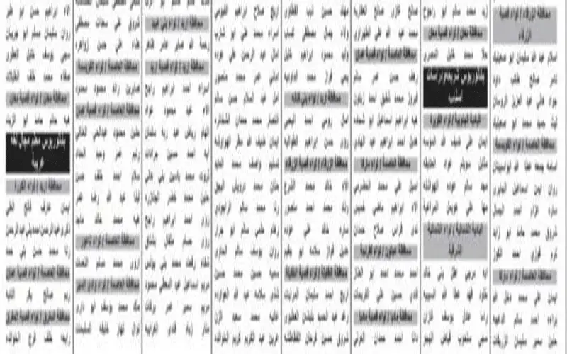 بالأسماء .. أبلغوا هؤلاء بامتحانهم لغايات