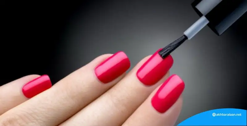 تحذير من طلاء الأظافر للاطفال