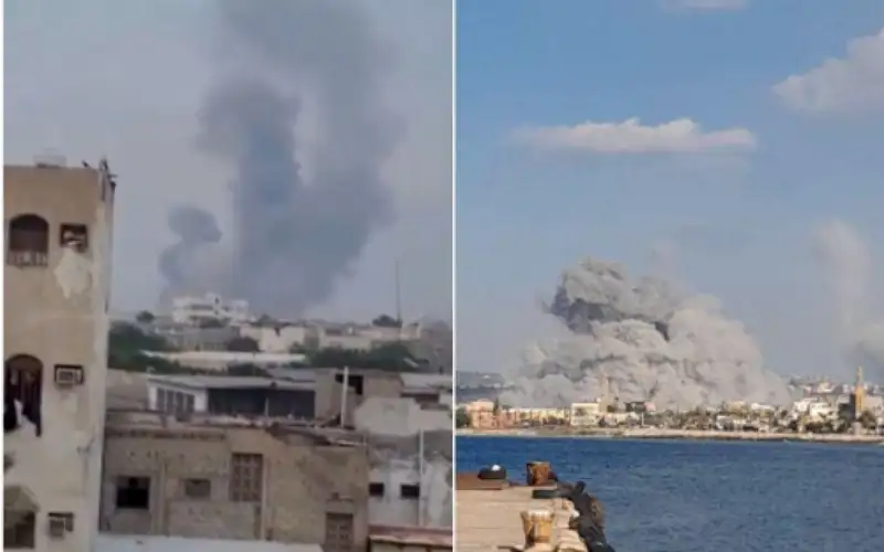 غارات اسرائيلية على الحديدة اليمنية