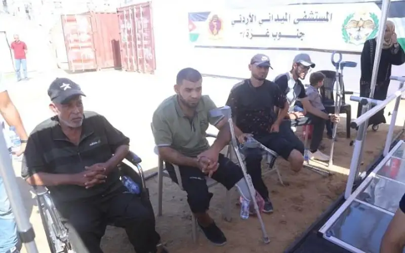 وحدة دعم مبتوري الأطراف المتنقلة الأردنية