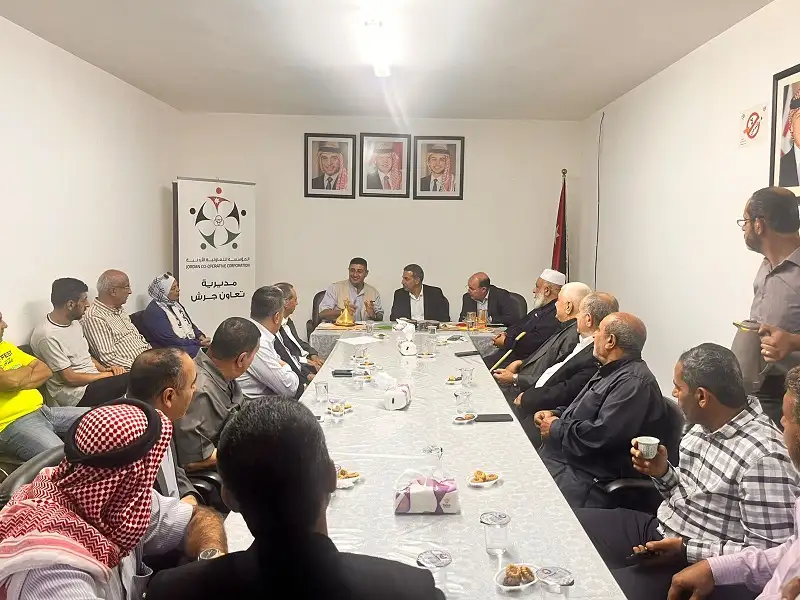 تعاون جرش تستضيف المحافظ الفاعور في