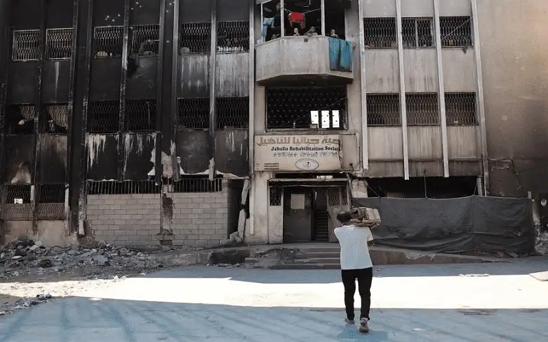 9 شهداء في قصف الاحتلال مدرسة